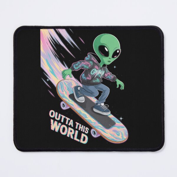 Item preview, Alien Skating Outta This World designed and sold by Enea Kelo.