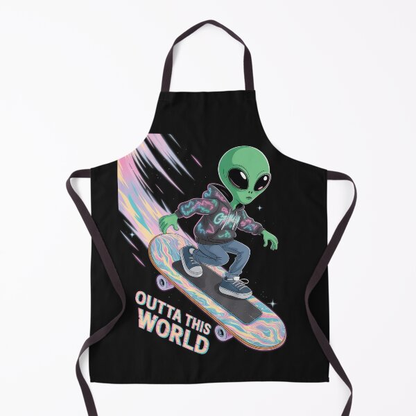 Item preview, Alien Skating Outta This World designed and sold by Enea Kelo.