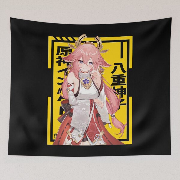 Item preview, Yae Miko - Genshin Impact designed and sold by Anni-tett.