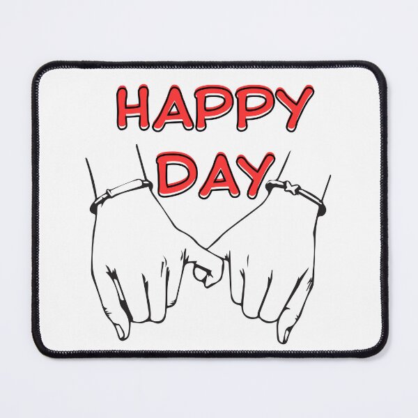 Item preview, HAPPY DAY TO YOU AND ME designed and sold by stickersrafisa.