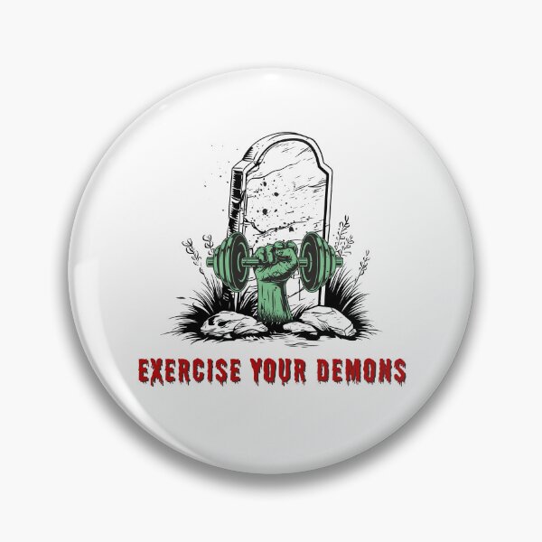 Item preview, Exercise Your Demons designed and sold by Luna's Fetching Curios.