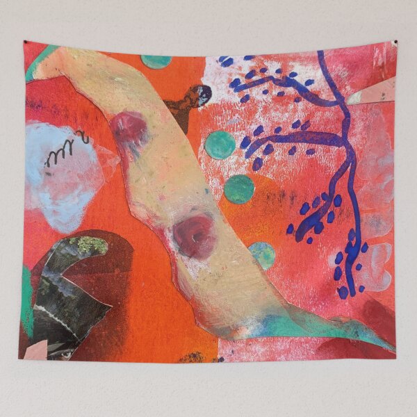 Item preview, Art Print & More: Floral Abstraction – Poetic Miniature Series – 63 Spinoro | Annette Kunow designed and sold by KunowArtShop.