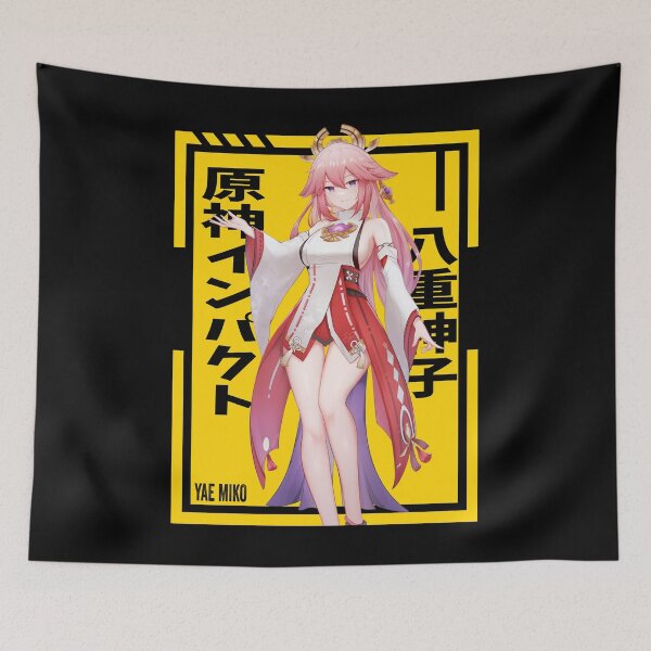 Item preview, Yae Miko - Genshin Impact designed and sold by Anni-tett.