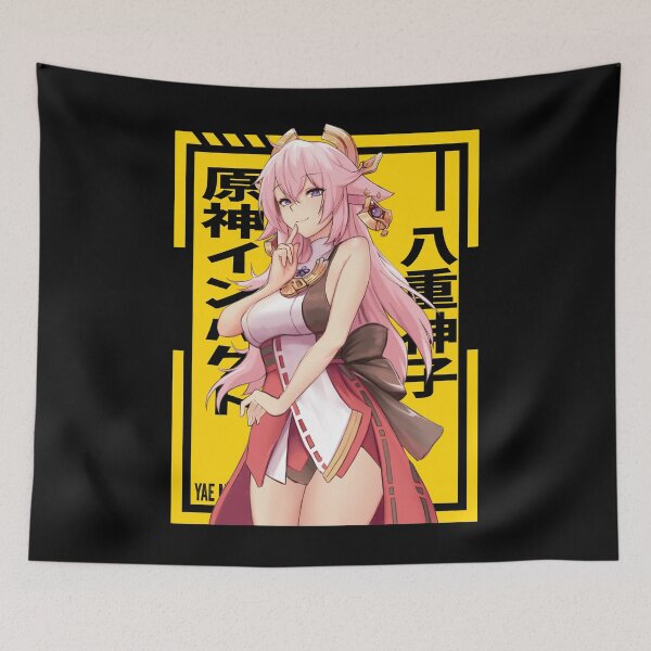 Item preview, Yae Miko - Genshin Impact designed and sold by Anni-tett.