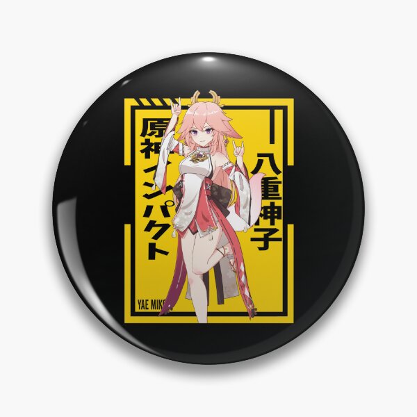 Item preview, Yae Miko - Genshin Impact designed and sold by Anni-tett.