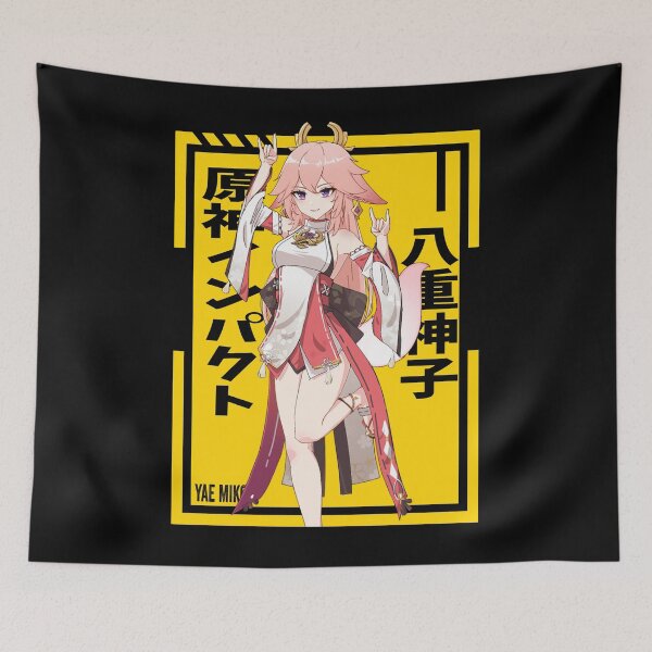 Item preview, Yae Miko - Genshin Impact designed and sold by Anni-tett.