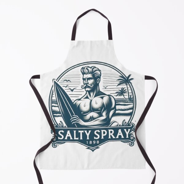 Item preview, Vintage Mustache and Surf designed and sold by SaltySpraySurf.