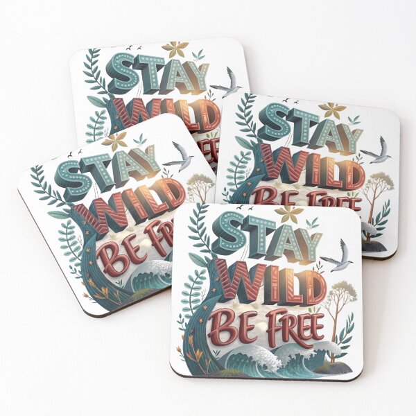 Item preview, Stay Wild, Be Free designed and sold by saied-tantawy.