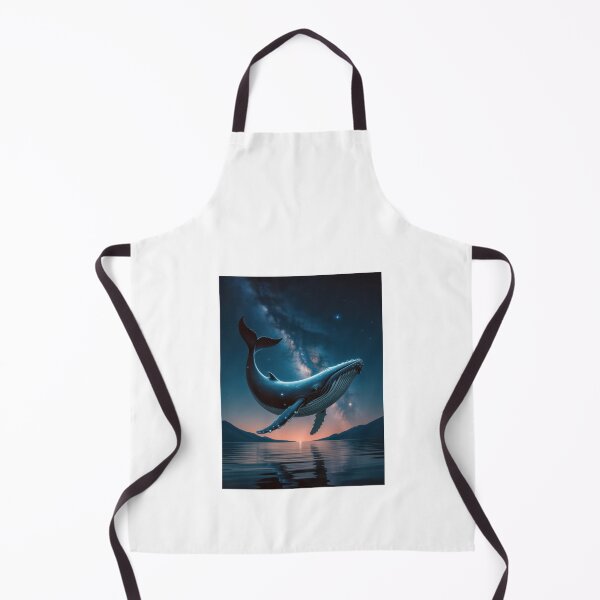 Item preview, Cosmic Whale – Surreal Galaxy Ocean Artwork designed and sold by Enea Kelo.