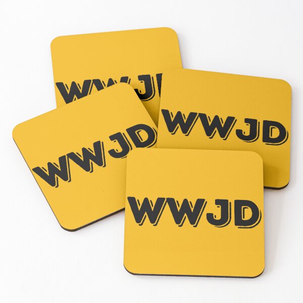 Aperçu de l'œuvre WWJD Que ferait Jésus créée et vendue par BeYOUtifulFaith.