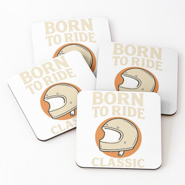 Item preview, Ride Hard, Stay True – Vintage Retro Classic Bike Motorcycle Helmet Design designed and sold by fjurcev.