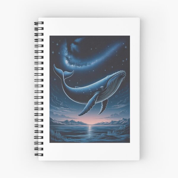 Item preview, Cosmic Whale – Surreal Galaxy Ocean Artwork designed and sold by Enea Kelo.