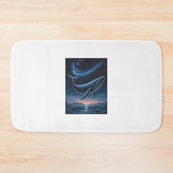 Item preview, Cosmic Whale – Surreal Galaxy Ocean Artwork designed and sold by Enea Kelo.