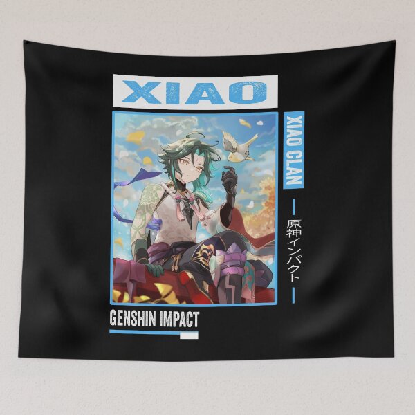 Item preview, Xiao - Genshin Impact designed and sold by Anni-tett.