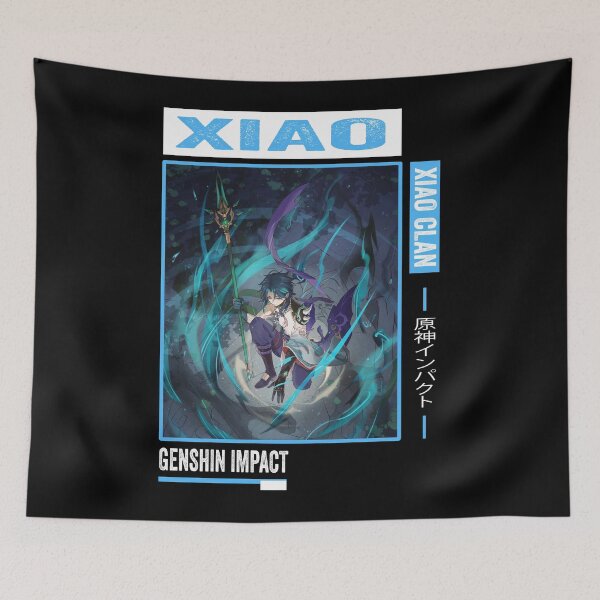 Item preview, Xiao - Genshin Impact designed and sold by Anni-tett.