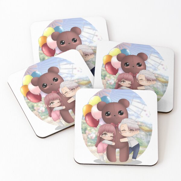 Item preview, Cute Teddy Bear & Balloons designed and sold by Shizukodrawing.
