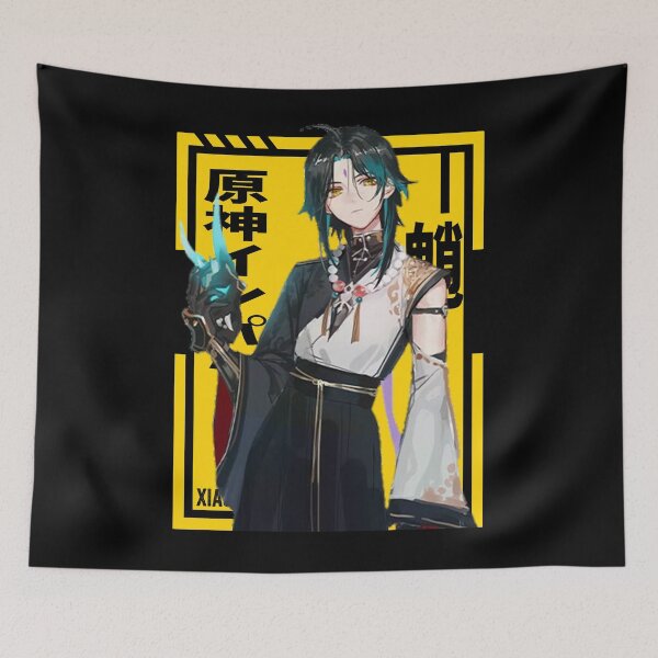 Item preview, Xiao - Genshin Impact designed and sold by Anni-tett.