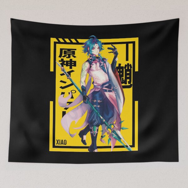 Item preview, Xiao - Genshin Impact designed and sold by Anni-tett.