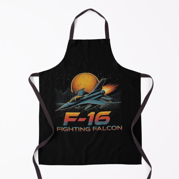 Item preview, F-16 Fighting Falcon Retro Jet Design | Vintage Military Aircraft Art designed and sold by VeroshopCR.