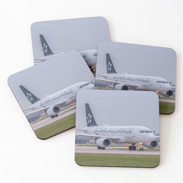 Item preview, Brussels Airlines Star Alliance Livery Airbus A319 OO-SSY MAN  designed and sold by Skyframe Aviation.