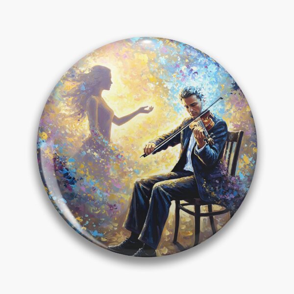 Item preview, The violinist remembers his beloved in a magical musical atmosphere that combines magic, music, and poetry. designed and sold by jotcar.
