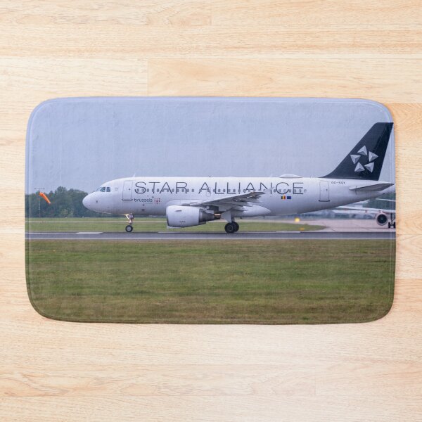 Item preview, Brussels Airlines Star Alliance Livery Airbus A319 OO-SSY MAN  designed and sold by Skyframe Aviation.