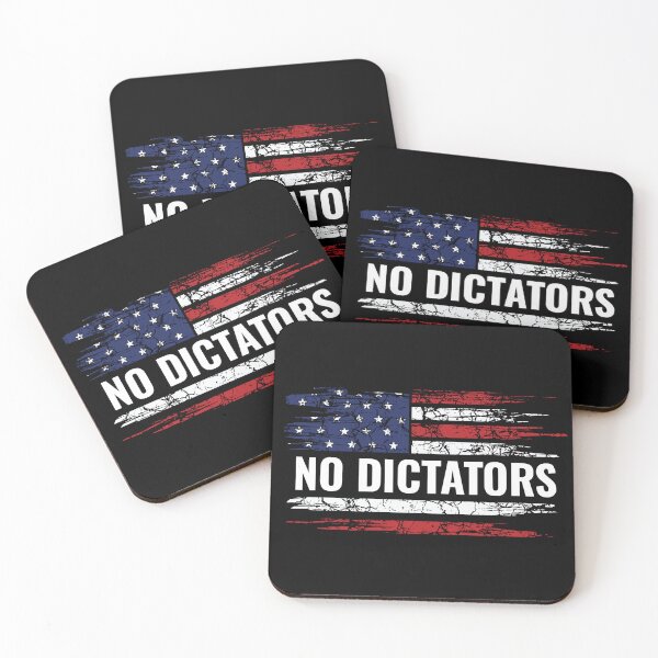 Item preview, NO DICTATORS USA designed and sold by RobinDeeCradle.