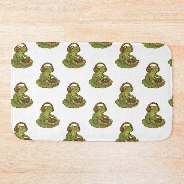 Item preview, DJ Frog designed and sold by Bonjouranoop.