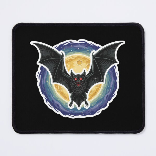 Item preview, Dark Bat Under Full Moon designed and sold by PrintBreeze.