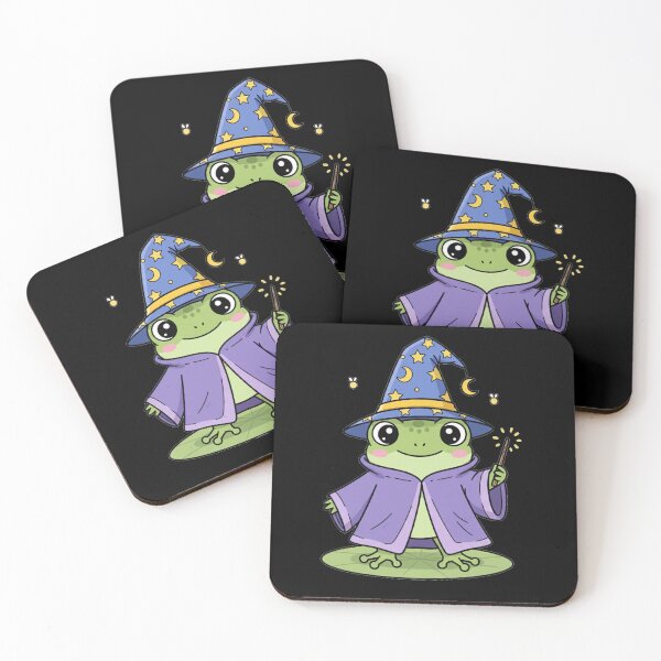 Item preview, Cute Wizard Frog designed and sold by DesignsDominus.