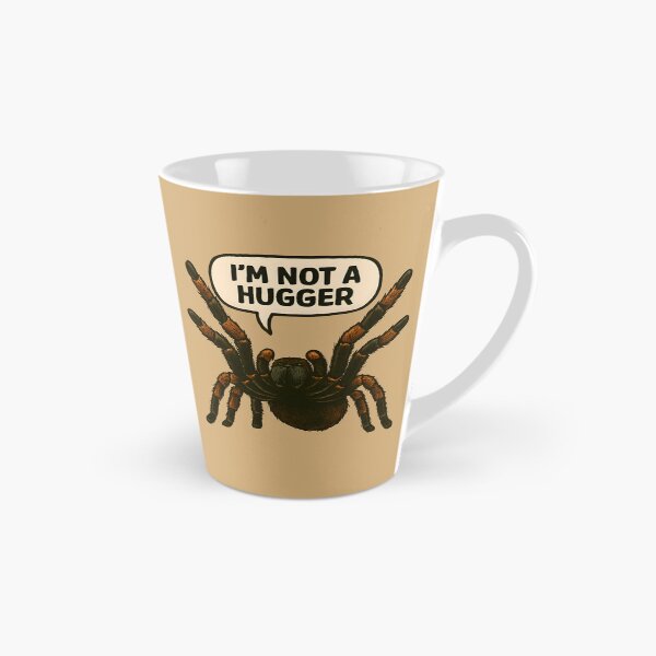 Item preview, Funny Tarantula Saying I'm Not A Hugger designed and sold by PandaTShirtShop.