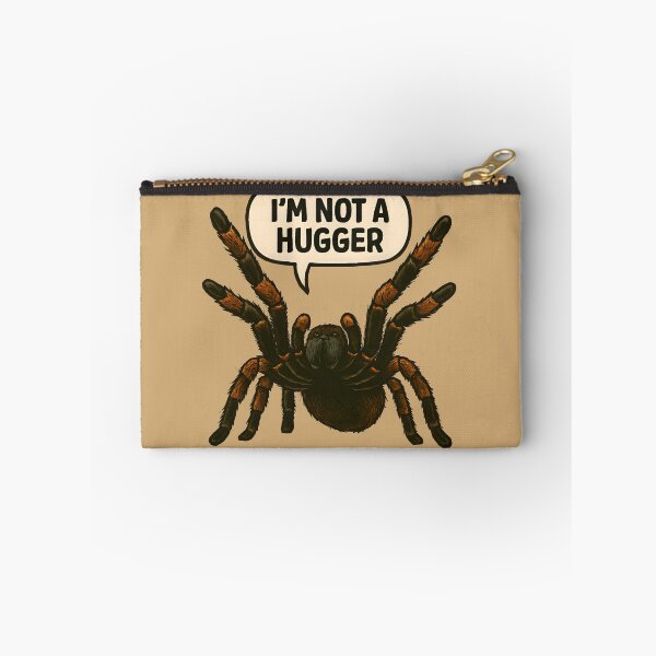 Item preview, Funny Tarantula Saying I'm Not A Hugger designed and sold by PandaTShirtShop.