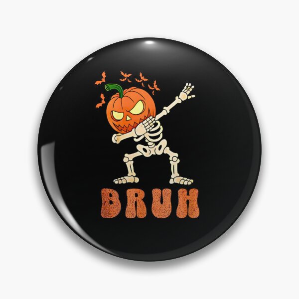 Item preview, Bruh Dab Skeleton Cool Dance Halloween Men Boys Kids designed and sold by URGlden.