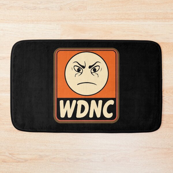 Item preview, WDNC Angry Face Logo – We Do Not Care Club Halloween Badge designed and sold by jelonkaa.