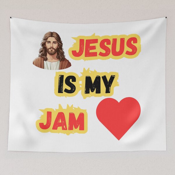 Item preview, Jesus is my jam and I'm here to spread it designed and sold by Shop_Bagniak.