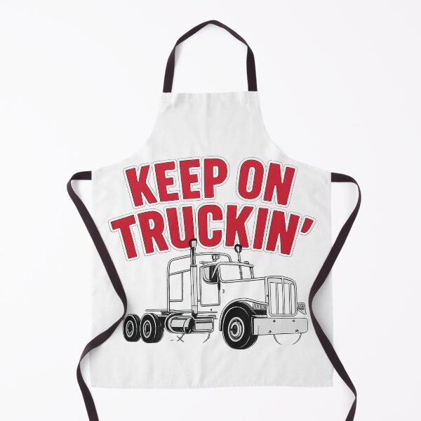 Item preview, Funny Trucker Gift Idea – Keep On Truckin’ Design designed and sold by SHOP SOUS⭐⭐⭐⭐⭐.