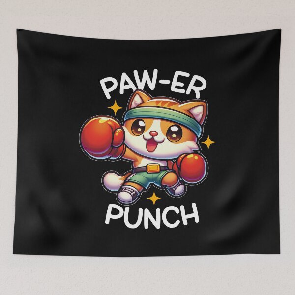 Item preview, Paw-er Punch designed and sold by Lisetta Collection.
