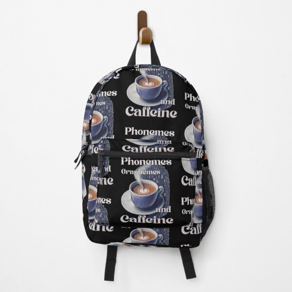 Item preview, Phonemes Graphemes and Caffeine, Learning letters and sounds tastes better with a hot coffee in hand. designed and sold by Creative-Sanc.