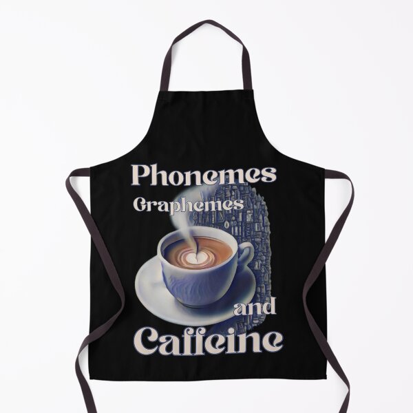 Item preview, Phonemes Graphemes and Caffeine, Learning letters and sounds tastes better with a hot coffee in hand. designed and sold by Creative-Sanc.