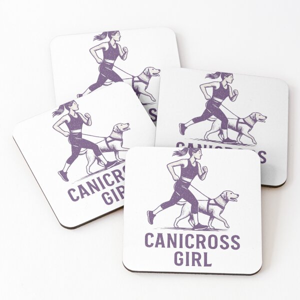 Item preview, CANICROSS GIRL, RUNNING GIRL designed and sold by Meandmyshop.