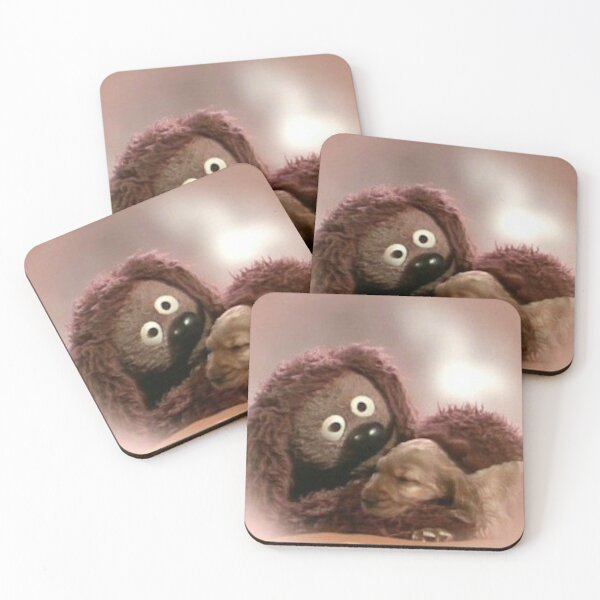Item preview, rowlf inspired print with puppy designed and sold by muppetbecca.