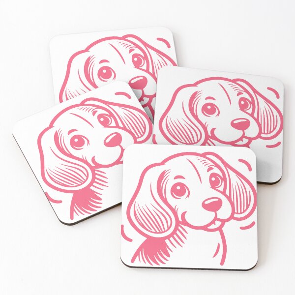 Item preview, Colorful Cute Dogs – Funny Styles & Expressions Illustration designed and sold by andry01.