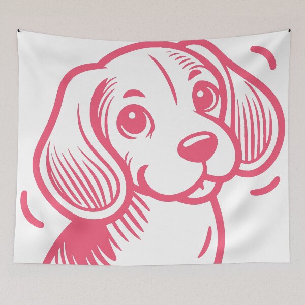 Item preview, Colorful Cute Dogs – Funny Styles & Expressions Illustration designed and sold by andry01.