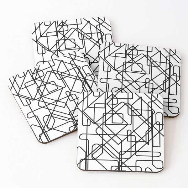 Item preview, modern line art designed and sold by west-ilustra.