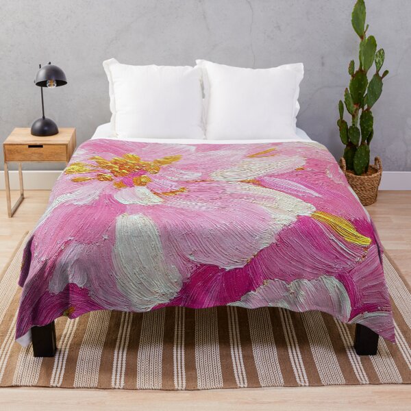 Item preview, Gustav Klimt Pink Flowers designed and sold by maniacfitness.