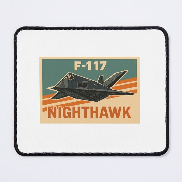 Item preview, F-117 Nighthawk Stealth Jet | Vintage Military Aircraft Retro Art designed and sold by VeroshopCR.