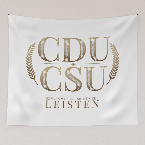 Item preview, CDU CSU – Glittering legacy in a gold frame designed and sold by VariousGoodies.