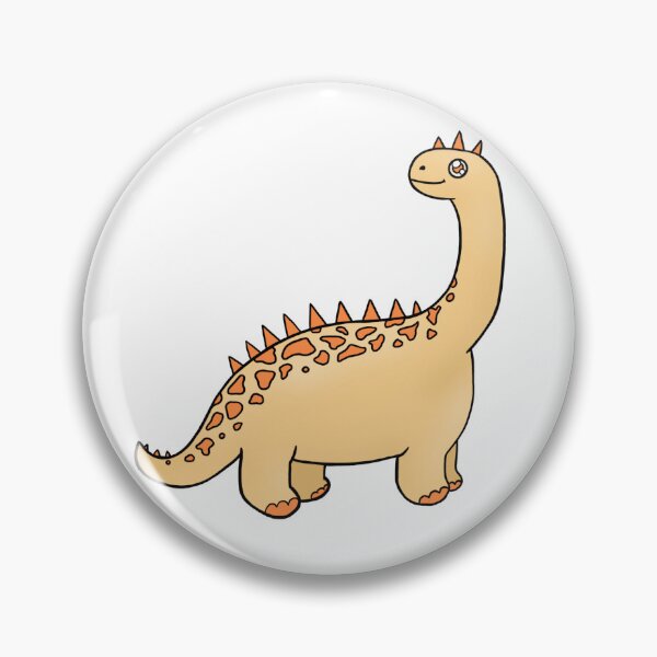 Item preview, braquiosaurio amarillo designed and sold by mypaintpalette.