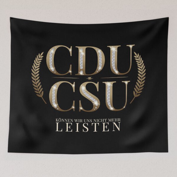 Item preview, CDU CSU – Glittering legacy in a gold frame designed and sold by VariousGoodies.