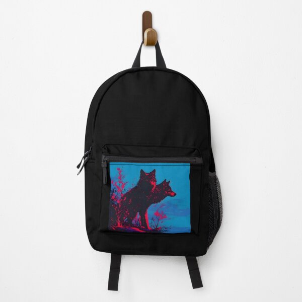 Item preview,  Two-Headed Wolf Pixel Art designed and sold by Glitch Beast Pixel Art.